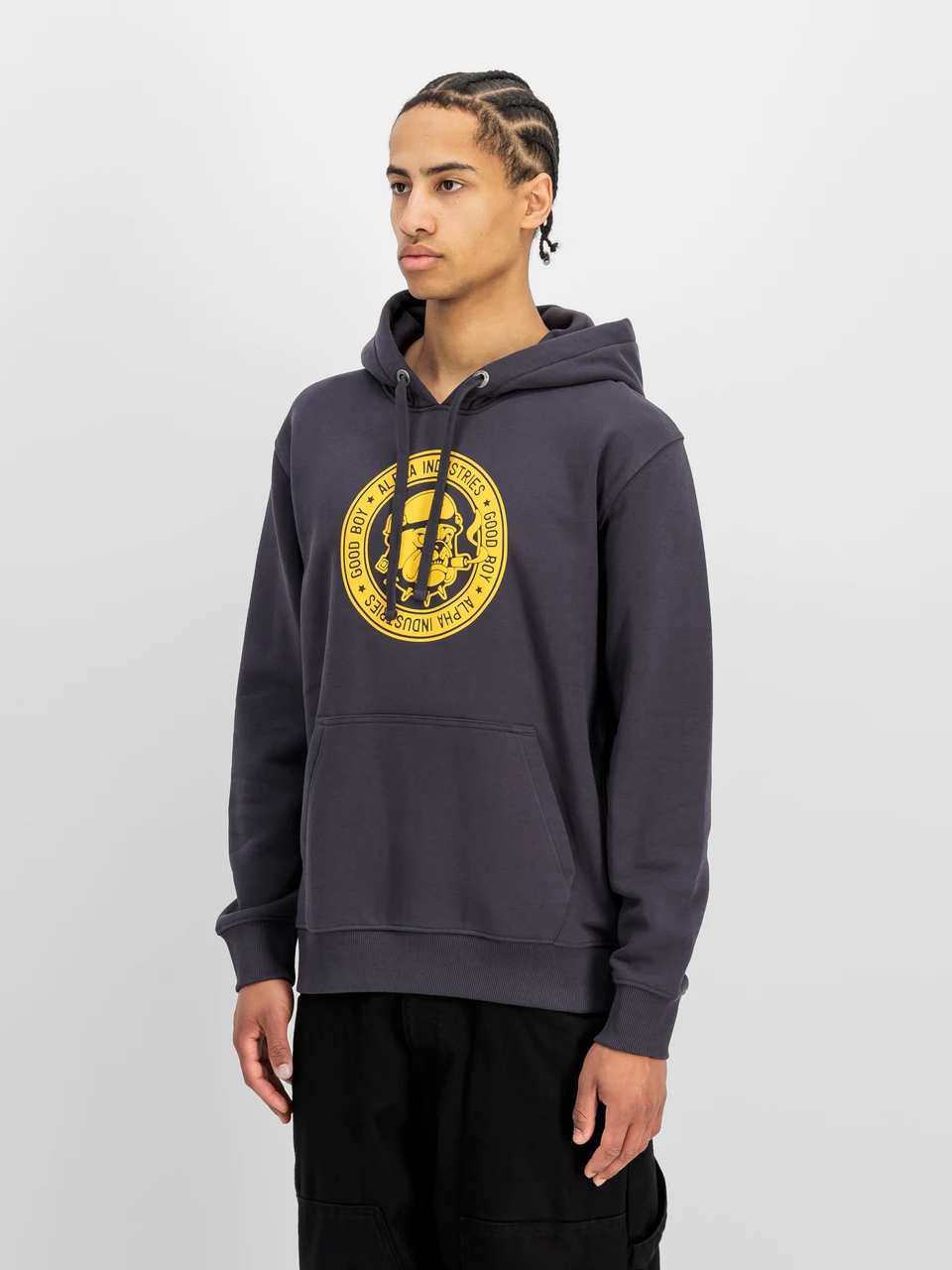 Alpha Industries 268340, tmavá sivofialová, produktová fotografia 1