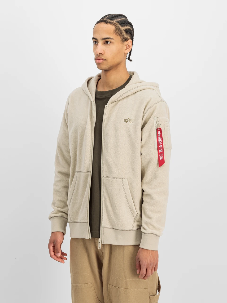 Alpha Industries 268331, béžová, produktová fotografia 1